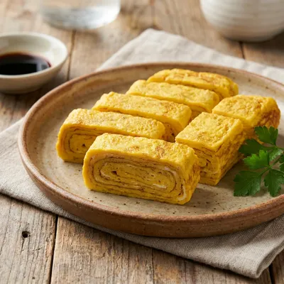 カレー厚焼き玉子