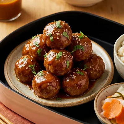 カレー風味のミートボール