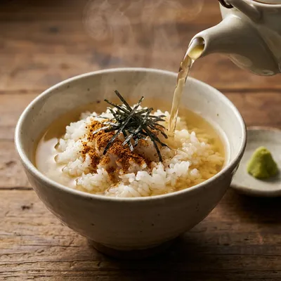 カレーお茶漬け
