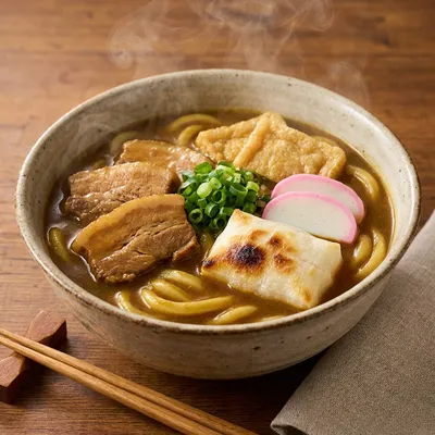 餅入りカレー力うどん