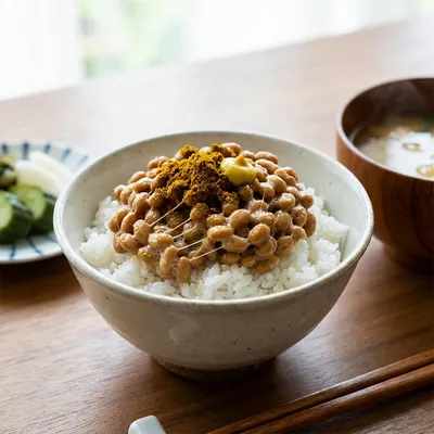 無限カレー納豆