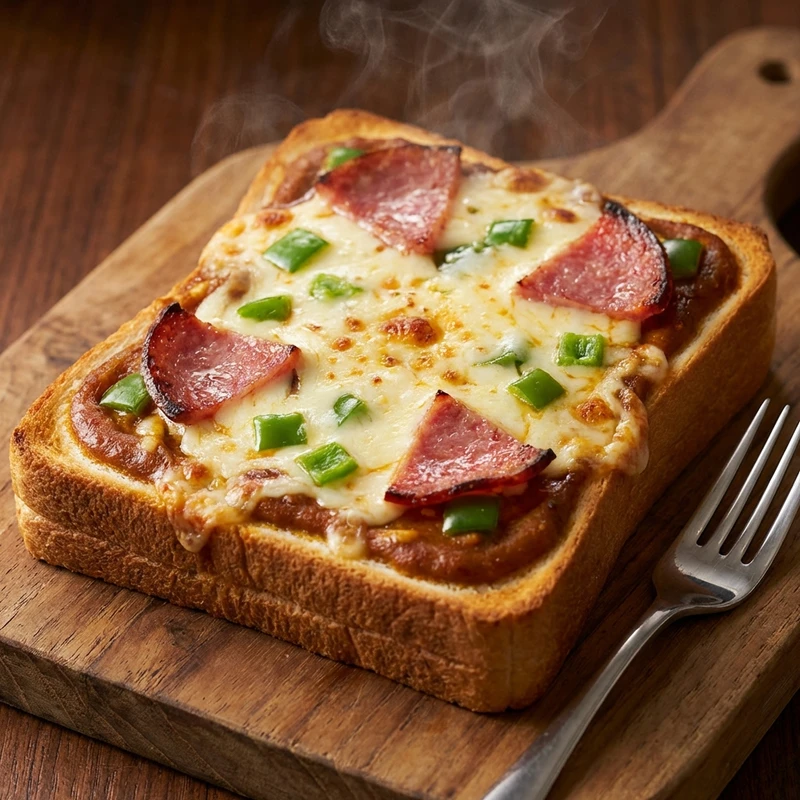 カレーピザトースト